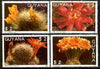 Guyana 1987 Flowering Cacti set of 4 fine cto used*