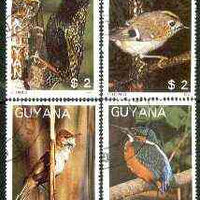 Guyana 1987 Birds set of 4 fine cto used*