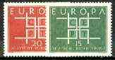 Germany - West 1963 Europa set of 2 unmounted mint, SG 1320-21*