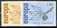 Italy 1965 Europa set of 2 unmounted mint, SG 1138-39*
