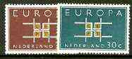 Netherlands 1963 Europa set of 2 unmounted mint, SG 958-59*