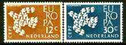 Netherlands 1961 Europa set of 2 unmounted mint, SG 912-13*