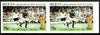 St Vincent - Bequia 1986 World Cup Football 75c (Italy v W Germany) unmounted mint imperf pair