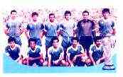 St Vincent - Bequia 1986 World Cup Football 2c (Iraqi Team) imperf progressive colour proof in blue & magenta only unmounted mint*