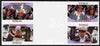 Tuvalu 1986 Royal Wedding (Andrew & Fergie) $1 imperf tete-beche inter-paneau gutter block of 4 (2 se-tenant pairs) with face value omitted unmounted mint SG 399-400var