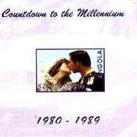 Angola 1999 Countdown to the Millennium #09 (1980-1989) imperf souvenir sheet (Charles & Di and SNCF Train) unmounted mint