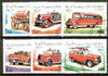 Somalia 1999 Fire Engines complete perf set of 6 fine cto used*