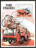 Somalia 1999 Fire Engines perf m/sheet fine cto used