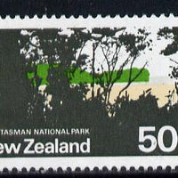 New Zealand 1970-76 National Park 50c (from def set) with apple green omitted unmounted mint, SG 932a