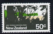 New Zealand 1970-76 National Park 50c (from def set) with apple green omitted unmounted mint, SG 932a