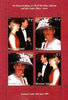 Bernera 1999 Royal Wedding (Edward & Sophie) perf sheetlet containing set of 4 values unmounted mint