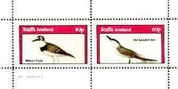 Staffa 1982 Birds #67 (Plover & Tern) perf set of 2 values unmounted mint