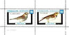 Eynhallow 1982 Birds #28 (Snowbird & Lark) perf set of 2 values unmounted mint