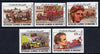 Mauritania 1981 French Grand Prix (Cars & Drivers) imperf set of 5 unmounted mint