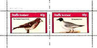 Staffa 1982 Birds #73 (Finch & Gull) perf set of 2 values unmounted mint