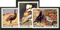North Korea 1988 Bicentenary of Australia perf set of 3 (Birds) unmounted mint, SG N2793-95*