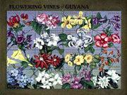 Guyana 1990 Flowering Vines sheetlet containing set of 16 values unmounted mint, Sc #2372