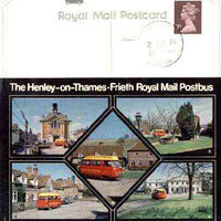 Postcard of Henley on Thames - Frieth Postbus (PO picture card SEPR 2/1) used with Henley on Thames first day cancel