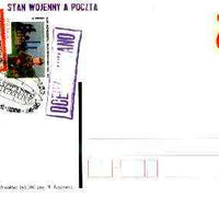 Poland 1999 War & the Post 60gr post card in pristine unused condition