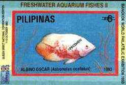 Philippines 1993 Fish imperf souvenir sheet with Bangkok 93 imprint, overprinted SPECIMEN, unmounted mint scarce publicity proof, only 200 produced