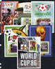 St Vincent 1986 World Cup Football set of 6 m/sheets unmounted mint SG MS 995