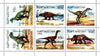 Kyrgyzstan 1999 Elvis perf strip of 6 values complete unmounted mint