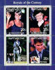 Kyrgyzstan 1999 British Royals perf sheetlet containing set of 4 values unmounted mint