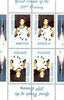 Angola 1999 Great People of the 20th Century - Apollo Astronauts sheetlet of 4 (2 tete-beche pairs) unmounted mint