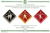 Venezuela 1962 First National Games (Air Mail) imperf m/sheet containing 3 diamond shaped stamps unmounted mint, SG MS 1747