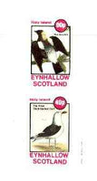 Eynhallow 1982 Birds #41 (Boblink & Gull) imperf set of 2 values unmounted mint