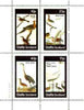 Staffa 1982 Birds #75 (Herons, Thrush, Crane, etc) perf set of 4 values unmounted mint
