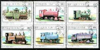 Chad 1999 Railway Locos complete set of 6 values fine cto used*