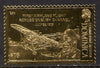 Dominica 1978 History of Aviation (Bleriot & First Channel Flight) $16 embossed on 23k gold foil unmounted mint