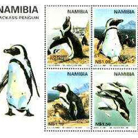 Namibia 1997 WWF - Endangered Species - Penguins perf m/sheet (without WWF logo) unmounted mint, SG MS 717