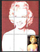 Laos 1999 Great People of the 20th Century (Marilyn Monroe) perf souvenir sheet unmounted mint