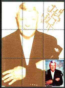 Laos 1999 Great People of the 20th Century (Frank Sinatra) perf souvenir sheet unmounted mint