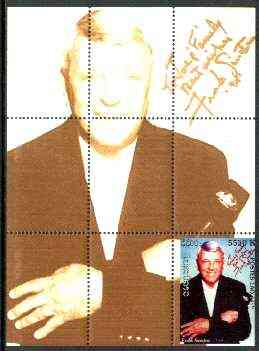 Laos 1999 Great People of the 20th Century (Frank Sinatra) perf souvenir sheet unmounted mint