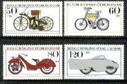 Germany - West 1983 Youth Welfare - Motor Cycles set of 4 unmounted mint, SG 2018-21