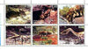 Tadjikistan 2000 Prehistoric Animals perf sheetlet containing set of 6 values unmounted mint