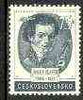 Czechoslovakia 1953 Prague Music Festival - Death Anniversary of Slavik (violinists) unmounted mint, SG 778