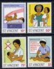 St Vincent 1987 Child Health set of 4 unmounted mint SG 1049-52