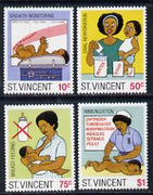St Vincent 1987 Child Health set of 4 unmounted mint SG 1049-52