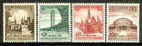 Germany 1938 16th German Sports Tournament, Breslau set of 4 unmounted mint SG 653-56