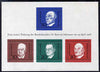 Germany - West 1968 Adenauer Commemoration (1st issue) m/sheet unmounted mint SG MS1459