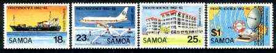Samoa 1982 20th Anniversary of Independence set of 4 unmounted mint, SG 616-619