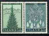 Iceland 1957 Reafforrestation set of 2 unmounted mint, SG 350-51