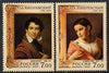 Russia 2007 225th Birth Anniversary of Orest Adamovich Kiprensky (artist) perf set of 2 unmounted mint, SG 7469-70