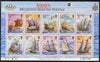 Jersey 2000 'The Stamp Show 2000' - Maritime Heritage perf m/sheet of 10 with Stamp show logo unmounted mint, SG MS946a