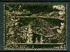 Staffa 1981 US National Parks - Crater Lake £8 value perforated & embossed in 23 carat gold foil, unmounted mint