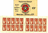 Booklet - French Morocco 1934 Rabat 13f booklet complete and very fine (containing 20 x Mi 105)